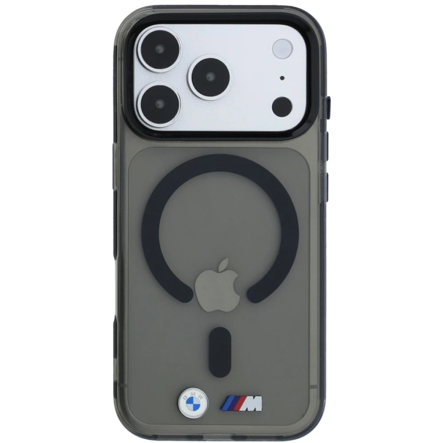 BMW M IML läikiv metalllogo ja MagSafe kate iPhone 18 Pro Max / 17 Pro Max jaoks - Must – 4