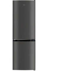CHiQ Combo Refrigerator, freezer below, 157l (L 109l, M 48l), LowFrost, dark metal. + 12 years warranty on the compressor (no re