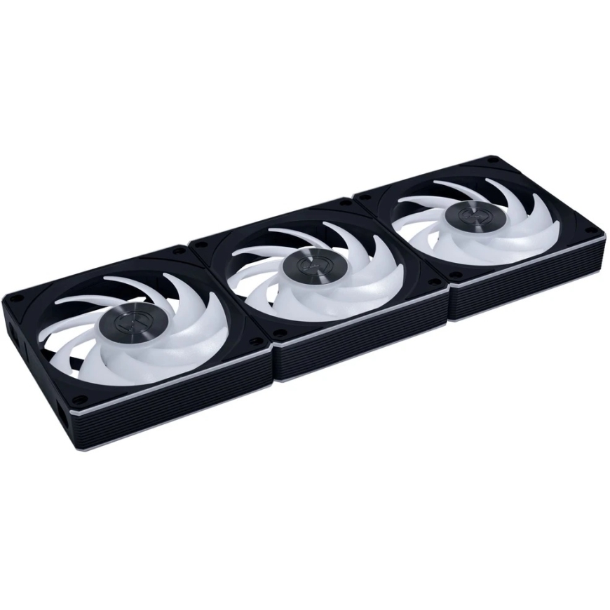 Lian Li UNI FAN CL FLEX Wireless PWM -tuulettaja, ARGB - 120 mm, musta, 3 kpl setti ohjaimella (G9F.12CL1F3B.00) – 2