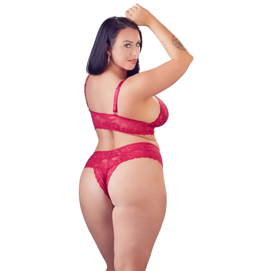 Cottelli Curves Бра и Красные Трусики 2XL – 3