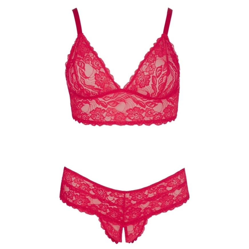 Cottelli Curves Liemenėlė ir Raudona kelnaitės 2XL – 4