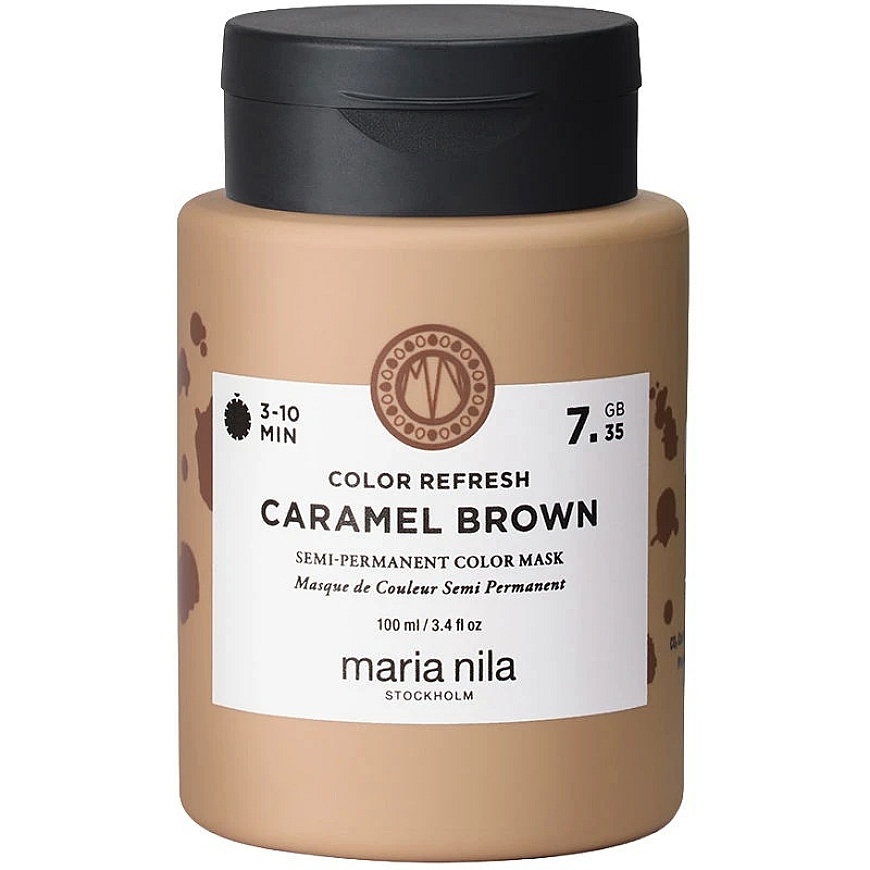 Maria Nila Colour Refresh 7.35 Caramel Brown, 100 ml – 2