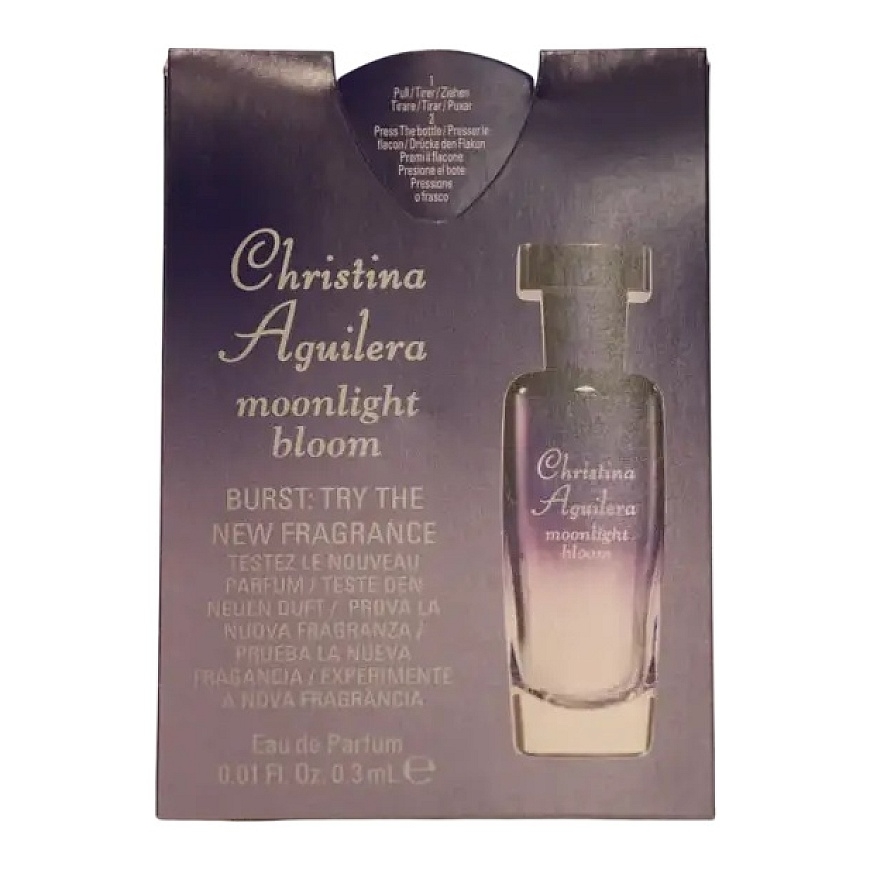 Christina Aguilera, Kuunvalokukka, Eau De Parfum, Naisille, 1.5 ml *Ampulli