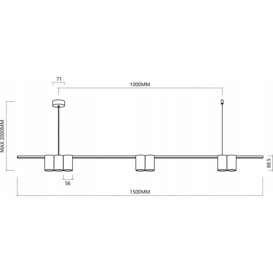 Подвесная лампа Natur Planet Рафинированное авокадо масло 500 мл