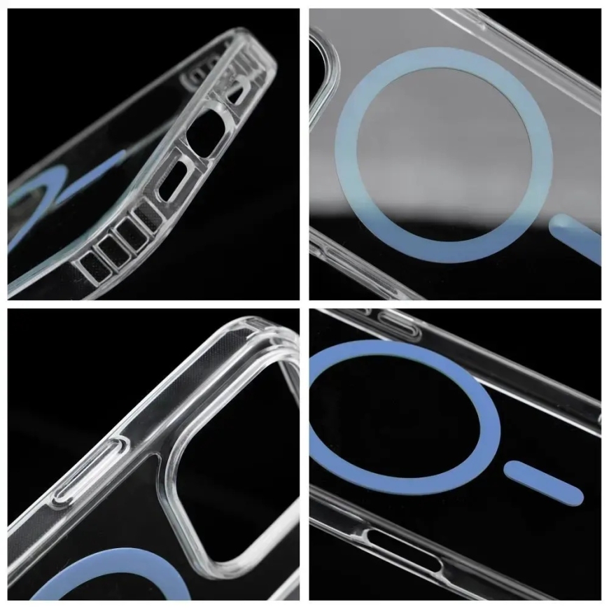 Drop Glue Colorful Ring phone case with MagSafe support for Samsung Galaxy A36 5G (A366) blue – 2