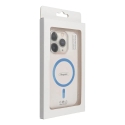Drop Glue Colorful Ring чехол с поддержкой MagSafe для телефона Samsung Galaxy A36 5G (A366) синий