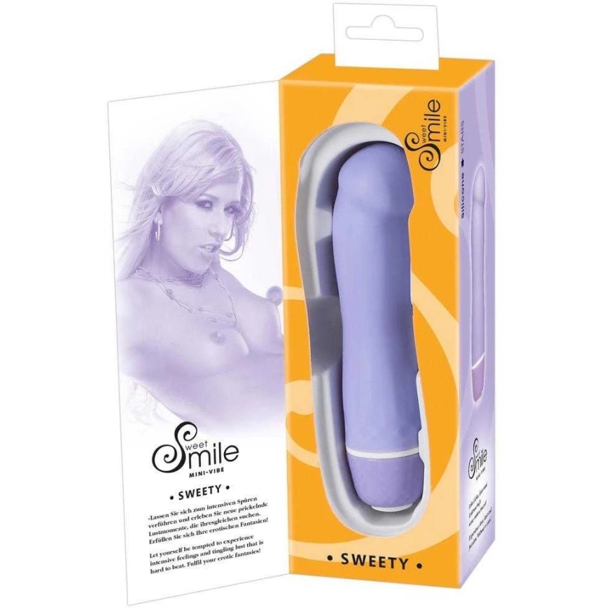 Sweety Sweet Smile Mini Vibrator Silicone Vibrator – 3