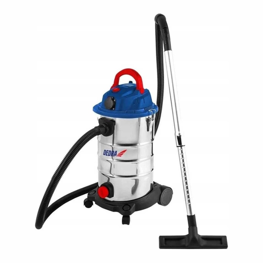 Dedra Darbnīcas Putekļsūcējs ar pūtēju, 1600 W, 30 l teleskopiskā caurule