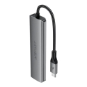 Acefast J18 6-in-1 docking station USB-C to USB 3.0 | USB-C | HDMI | SD | microSD | 90W | gray Acefast J18 6-in-1 docking station USB-C to USB 3.0 | USB-C | HDMI | SD | microSD | 90W | gray