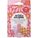 Классические чувствительные пастельные пластыри Wild Stripes - Набор (20 шт) Классические чувствительные пастельные пластыри Wild Stripes - Набор (20 шт)