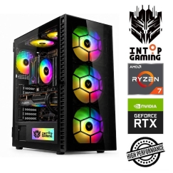 INTOP Ryzen 7 5700X 32GB 250SSD M.2 NVME RTX5060 8GB no-OS