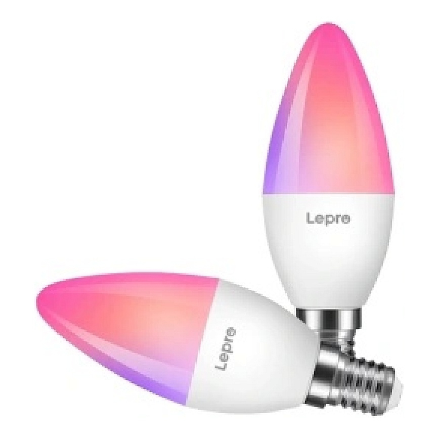 LED-lamppu LEPRO BC1-EU-2-W E14 Wi-Fi Bluetooth – 2