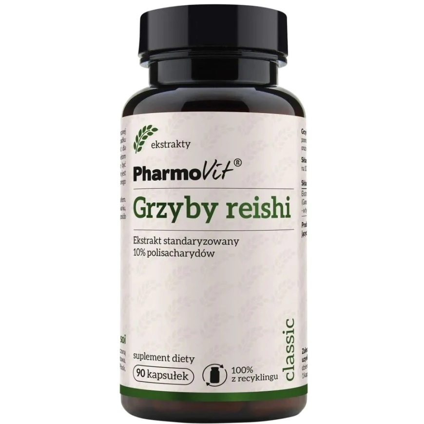 Pharmovit Reishi seened 10% polisaharide toidulisand 90 kapslit