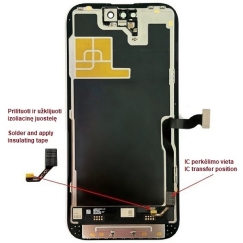 Ekrāns iPhone 14 Pro, LTPO Soft OLED, 120Hz