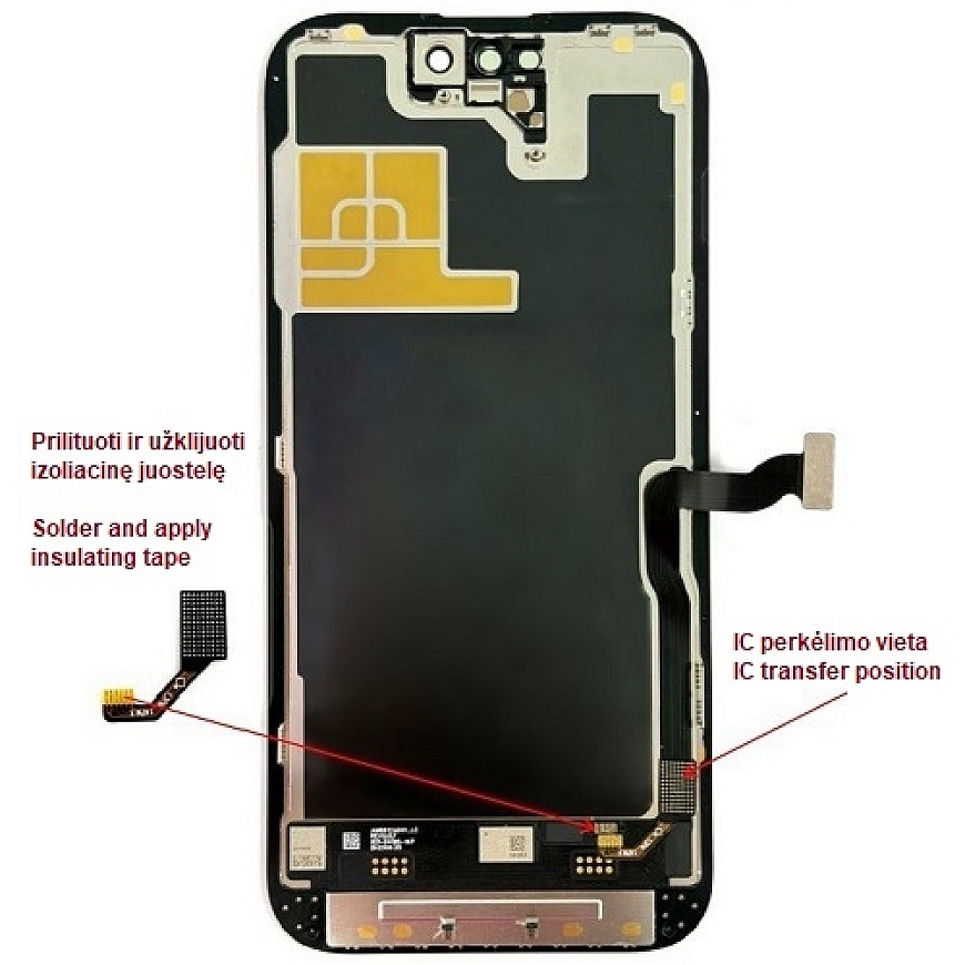 Apple Ekrāns iPhone 14 Pro, LTPO