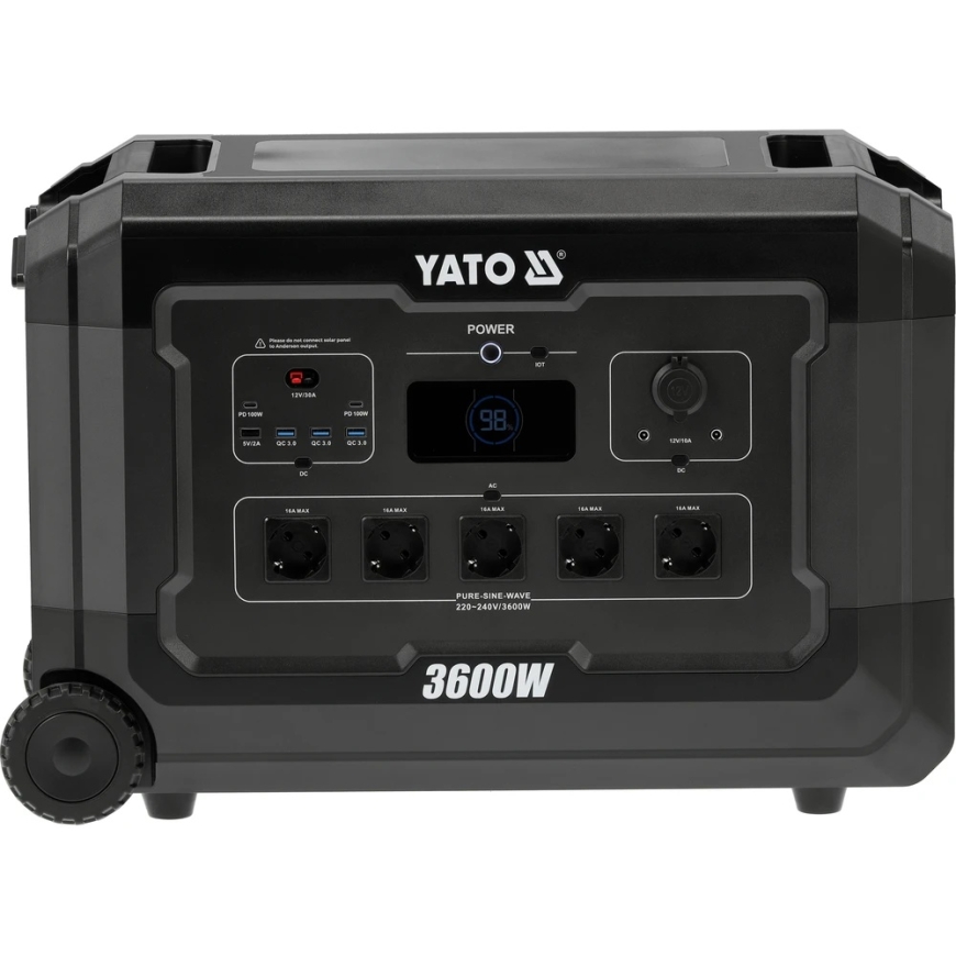 Toya Sa Poland Kandevoolu jaotur LiFePO4 | 3600 W | 3072 Wh (YT-83096) – 2