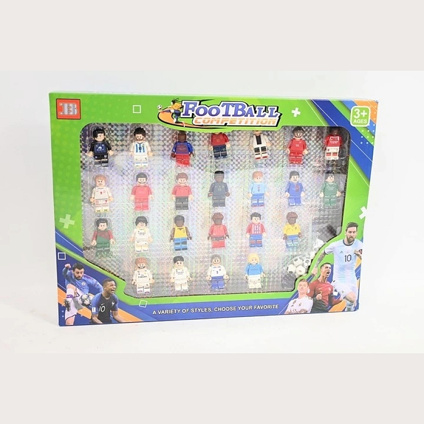 Various Interesting *****Constructors Figures Football Players 24 pcs. 20533