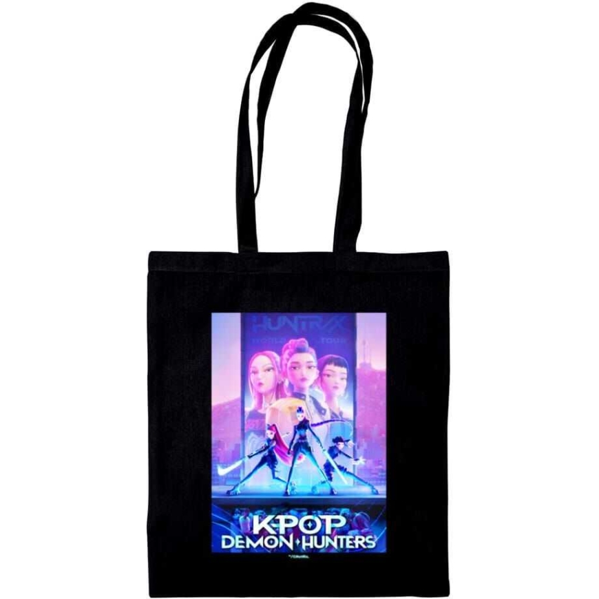 KPOP DEMON HUNTERS fabric bag, black, GP2510438