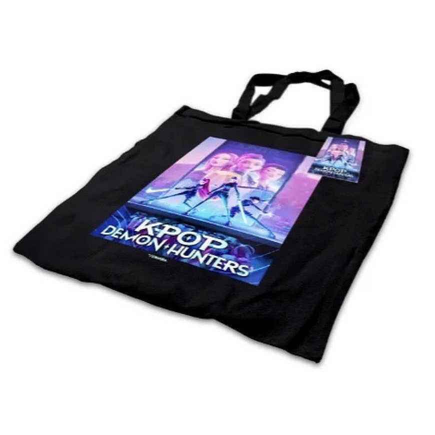KPOP DEMON HUNTERS fabric bag, black, GP2510438 – 5