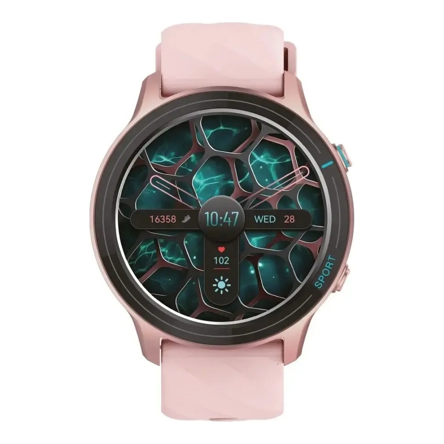 Смарт-часы TITMO O-100 (TFT, вызов по Bluetooth) розовые – 4