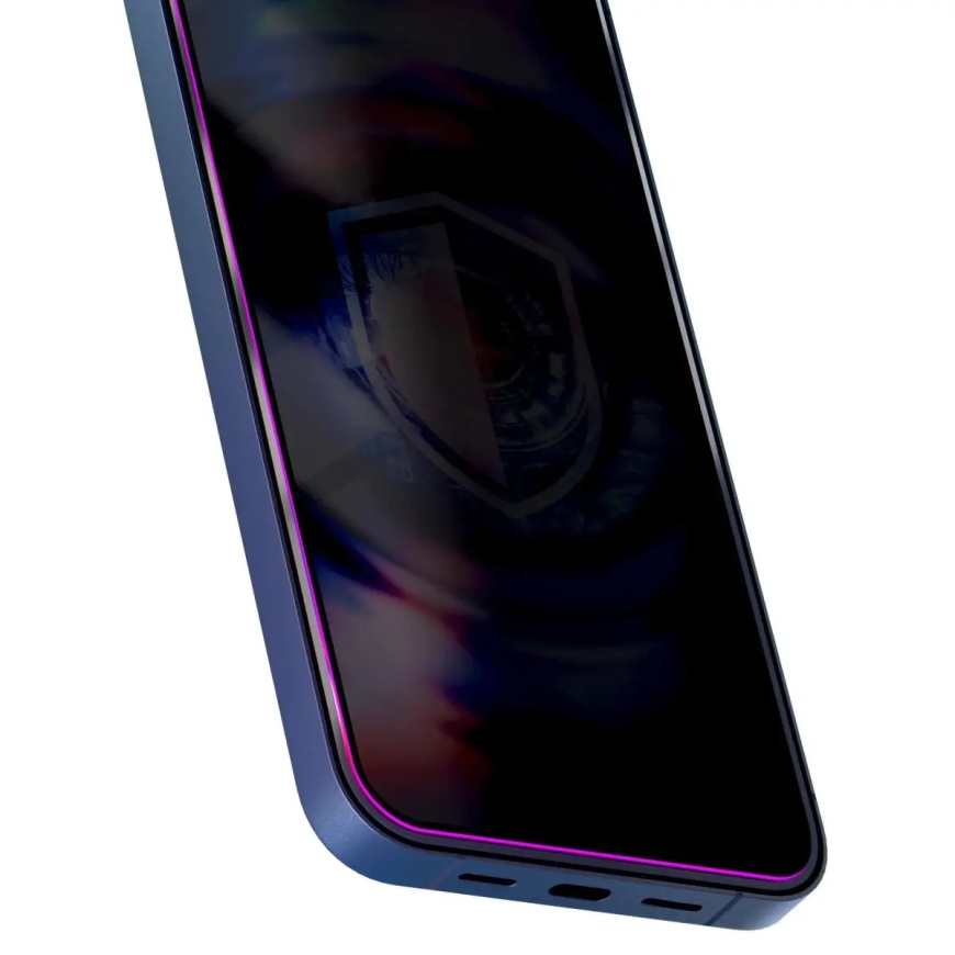 3mk HardGlass Max Privacy -tempered glass puhelimelle Galaxy S26+ (yksityisyysvaikutus) asennustyökalulla – 4