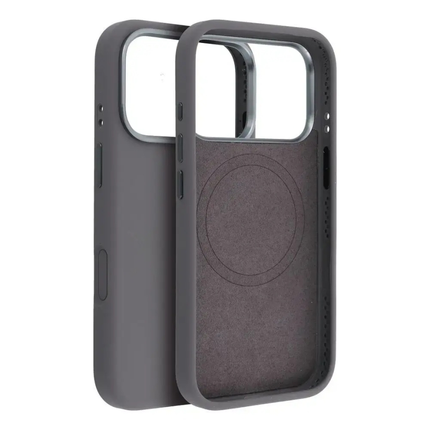 Forcell F-Protect Frame Premium чехол с поддержкой MagSafe для телефона Samsung Galaxy S26 (S942) серый – 3