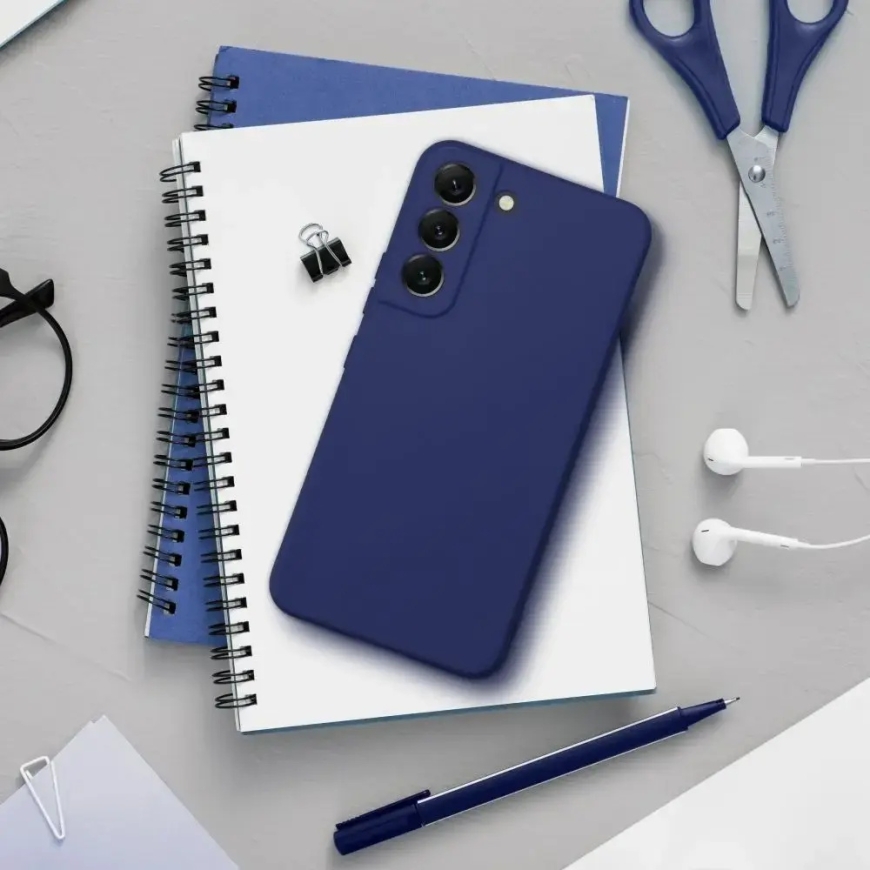 Soft phone case for Samsung Galaxy A35 blue – 2