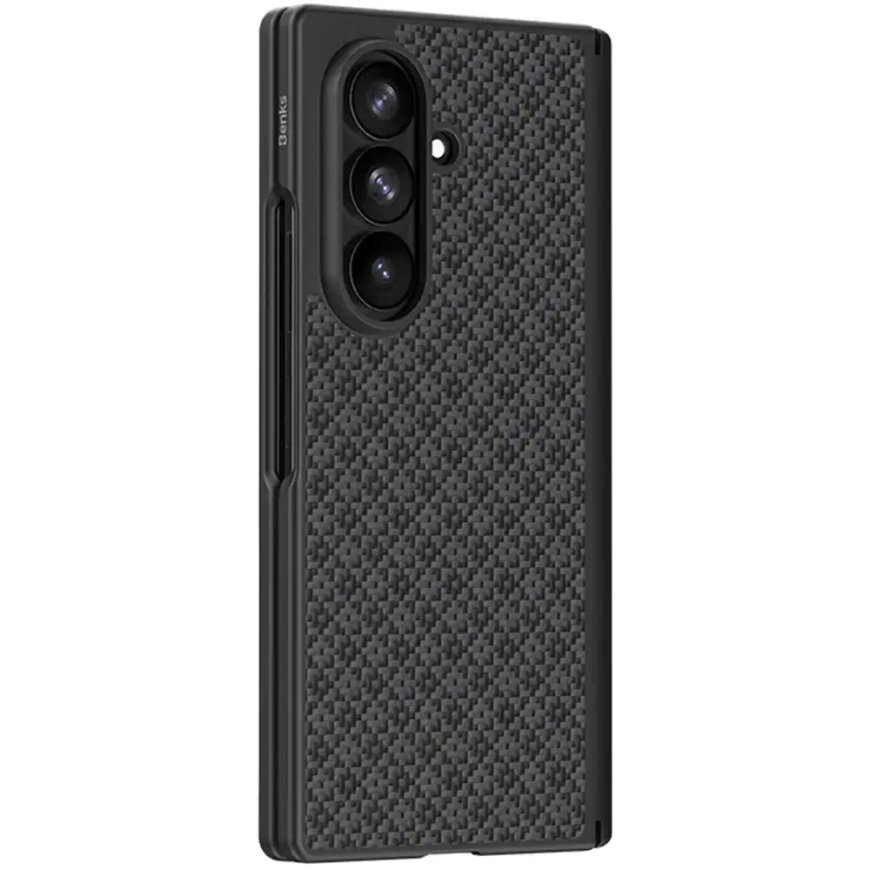 Benks Armor Grid Pro Grand Combo telefono dėklas su MagSafe palaikymu Samsung Galaxy Z Fold 8 Ultra (F976) juodas – 4