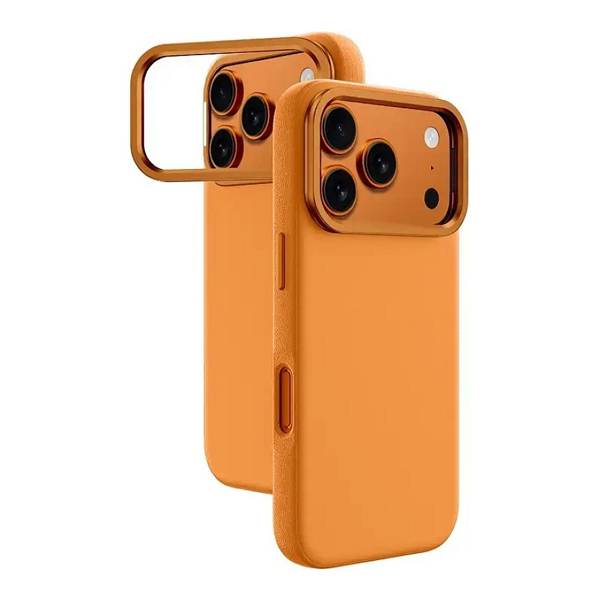 AmazingThing Glamour чехол для телефона iPhone 17 Pro оранжевый
