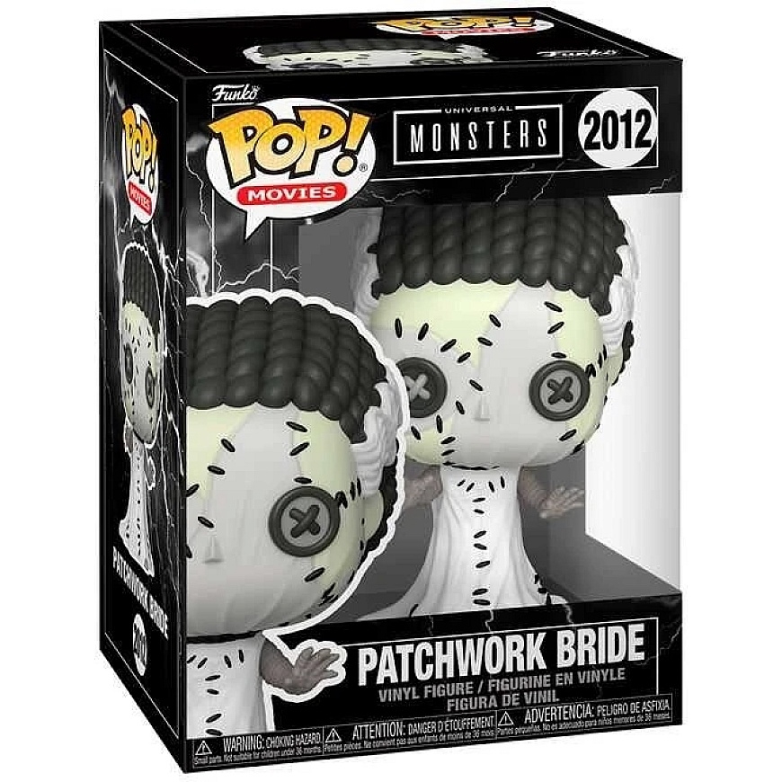 FUNKO POP! Vinüülfiguur: Universaalsed koletised - Paatšvork-pruut, 9 cm