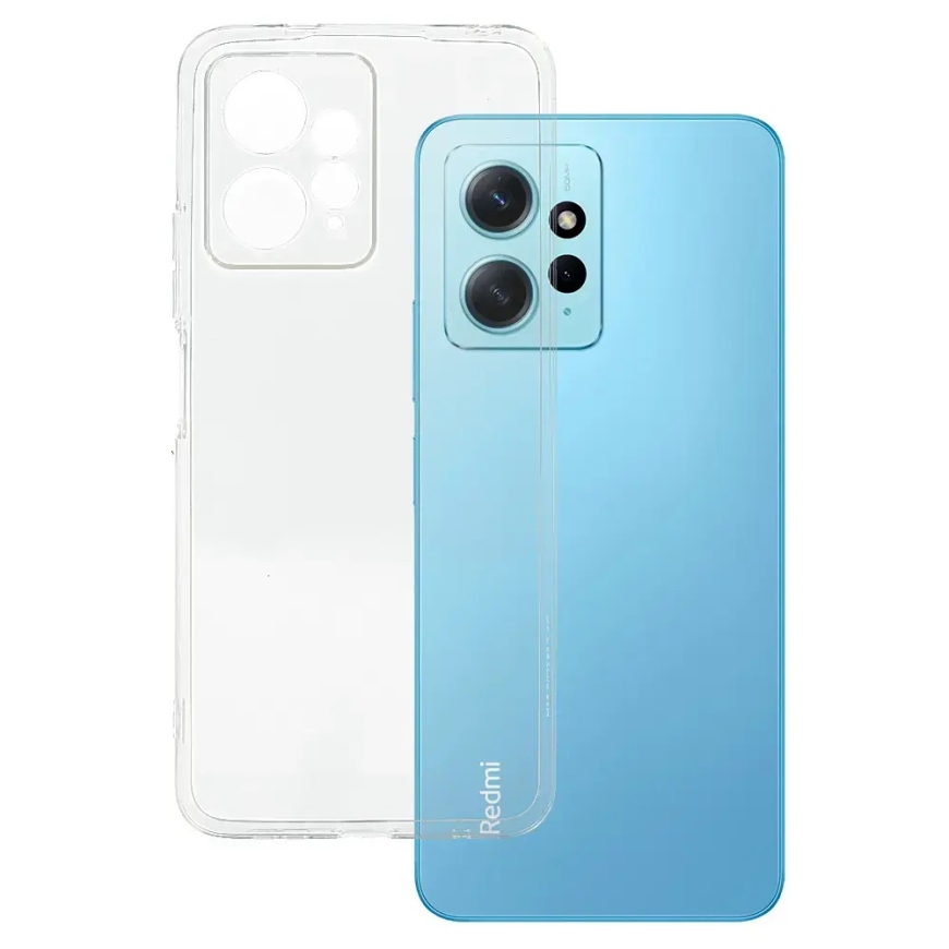 Ultra Aiškus 1mm dėklas Xiaomi Redmi Note 12 4G skaidrus