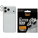 Защитное стекло на камеру PanzerGlass Hoops Glitter для iPhone 18 Pro | iPhone 18 Pro Max серебристое