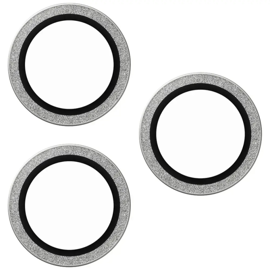 PanzerGlass Hoops Glitter camera lens protector for iPhone 18 Pro | iPhone 18 Pro Max silver – 3