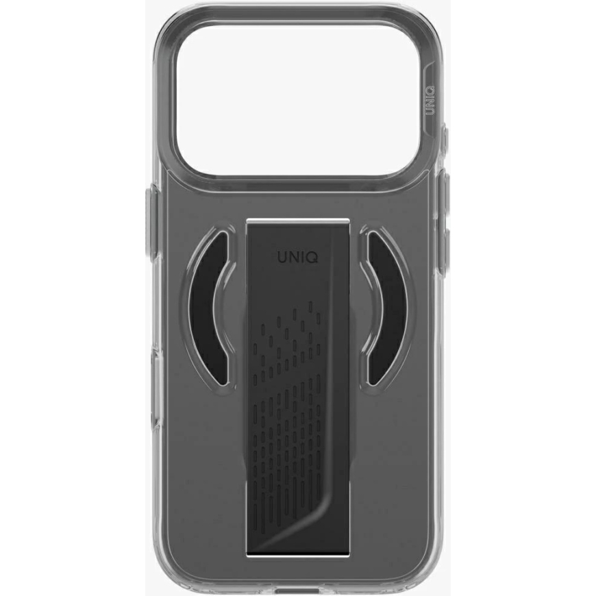 Чехол UNIQ Heldro Air для iPhone 18 Pro / 17 Pro с Magclick Charging, темно-серый (tinted smoke) – 4