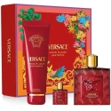 Versace Eros Flame komplekts vīriešiem (EDP, 100 ml + EDP, 5 ml + dušas želeja, 150 ml) Versace Eros Flame komplekts vīriešiem (EDP, 100 ml + EDP, 5 ml + dušas želeja, 150 ml)