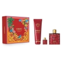 Versace Eros Flame rinkinys vyrams (EDP, 100 ml + EDP, 5 ml + dušo želė,150 ml) Versace Eros Flame rinkinys vyrams (EDP, 100 ml + EDP, 5 ml + dušo želė,150 ml)