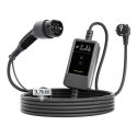 Portatīvā EV lādētājs ar 3 kW jaudu un 7 m kabeli Portatīvā EV lādētājs ar 3 kW jaudu un 7 m kabeli