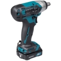 Аккумуляторный ударный гайковерт 1/2", 140 Нм, 12 В макс. Makita [TW141DSAJ] 2x2,0 Ач