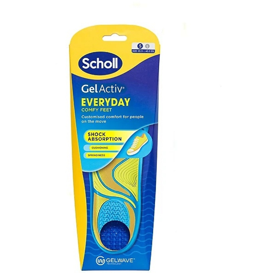 Вкладыши Scholl Gelio "GelActiv Everyday Insoles" 1 пара