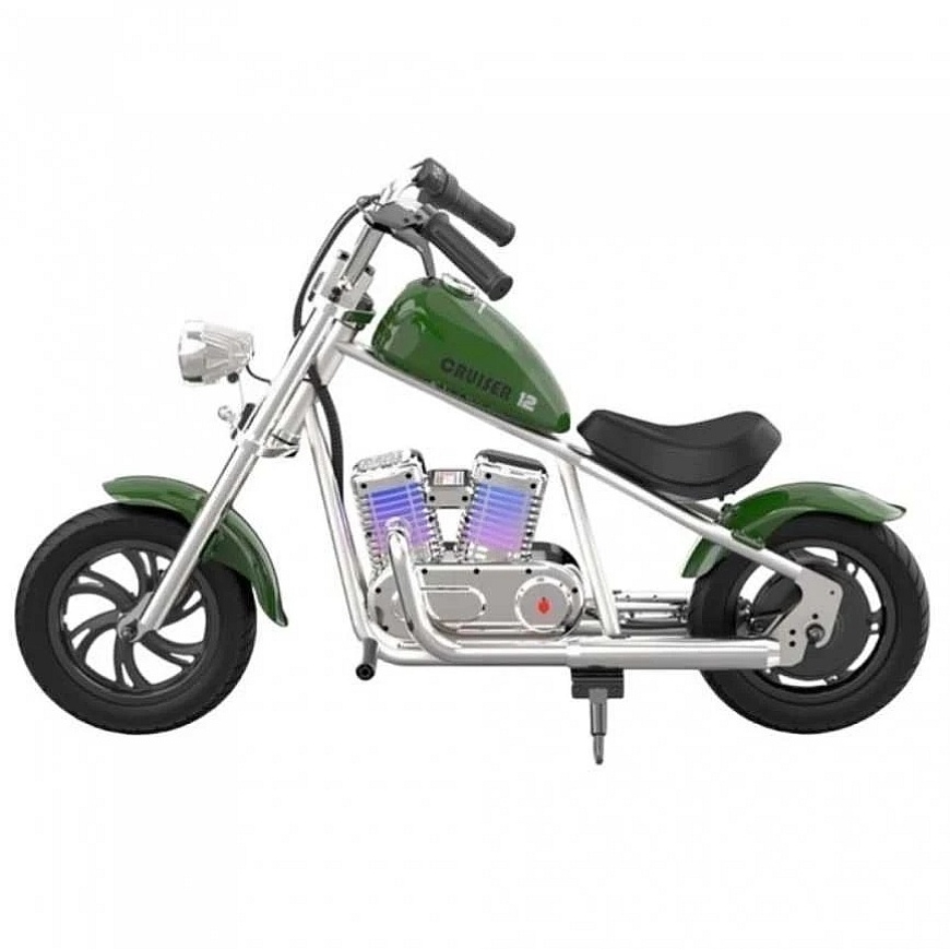 Hyper Gogo Cruiser 12 Plus Elektriline mootorratas rakendusega - roheline