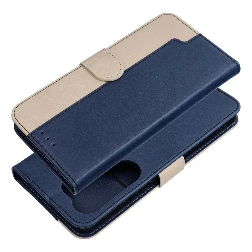 Split Book book type phone case for Samsung Galaxy A27 5G (A276) navy beige – 4