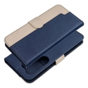 Split Book knyginio tipo telefono dėklas Samsung Galaxy A27 5G (A276) tamsiai mėlynas smėlio spalvos Split Book knyginio tipo telefono dėklas Samsung Galaxy A27 5G (A276) tamsiai mėlynas smėlio spalvos