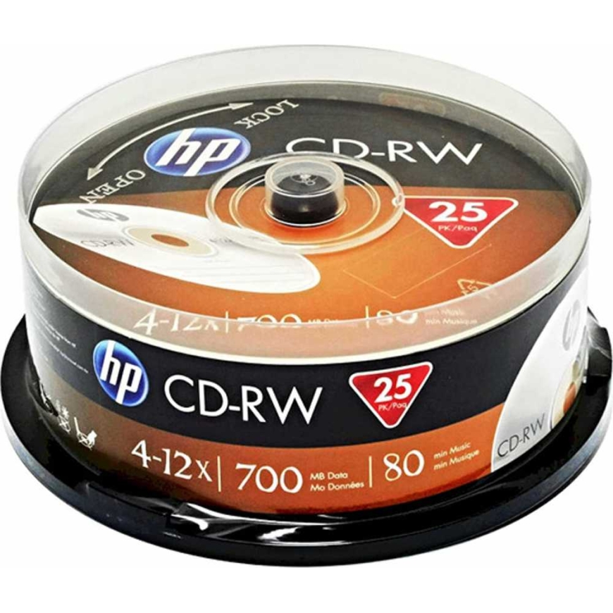 HP CD-RW 700 МБ 12x 25 шт. – 2
