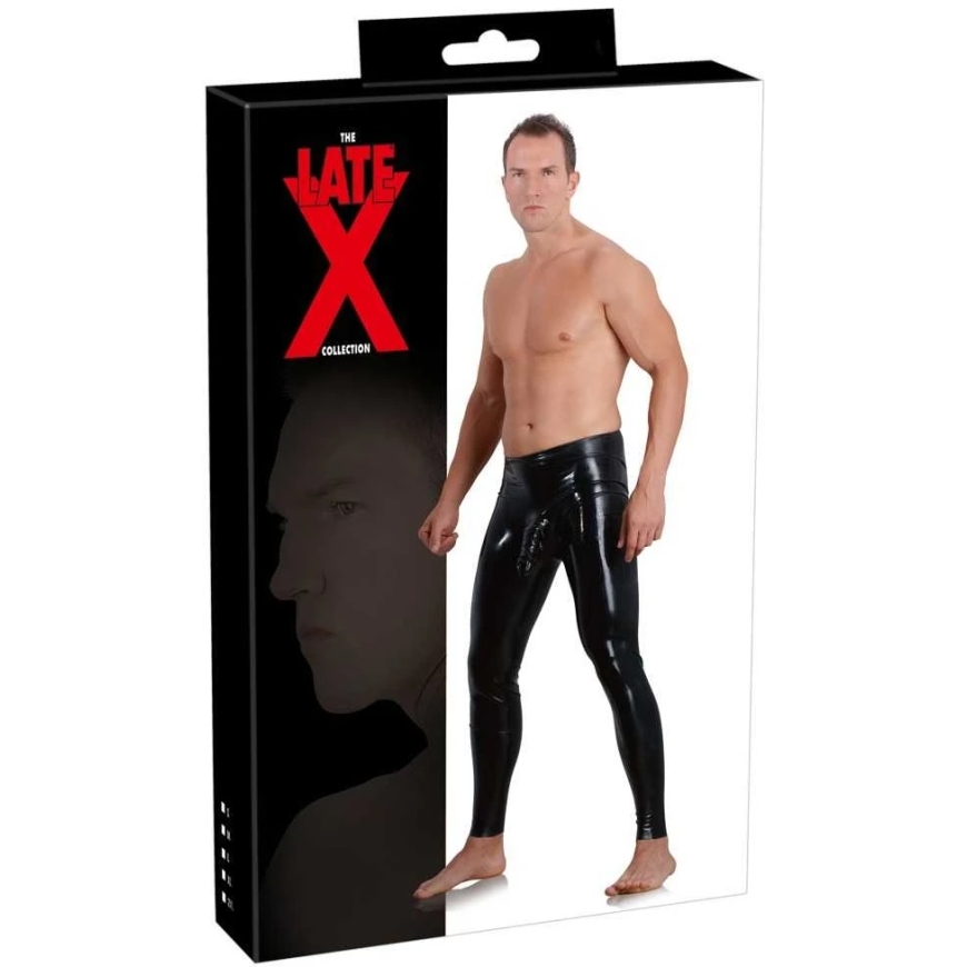Lateksa Vīriešu Lateksa Augšstilba Zeķes XL