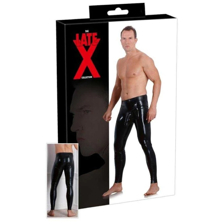 Lateksa Vīriešu Lateksa Augšstilba Zeķes XL – 2