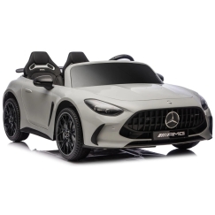Lean Cars Lasten Sähköauto Mercedes AMG DK-GT63, Vaaleanharmaa