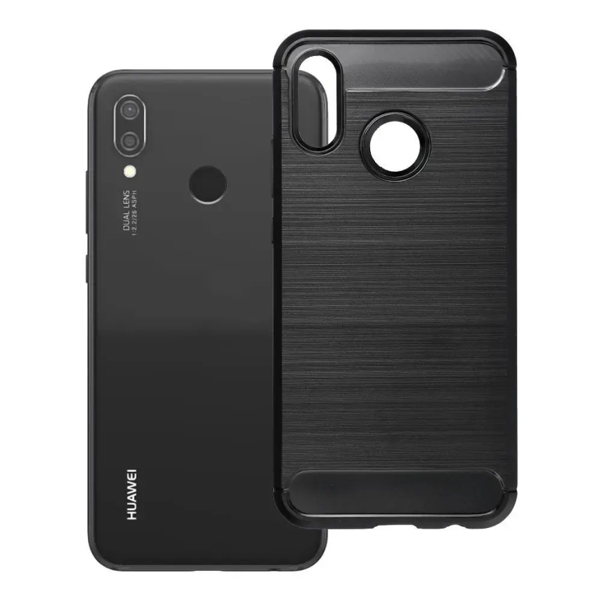 Suojakuori Huawei P20 LITE Carbon 2.0 musta