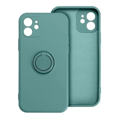 СИЛИКОНОВЫЙ КОЛЬЦЕВОЙ чехол для XIAOMI Redmi Note 15 Pro 5G зеленый