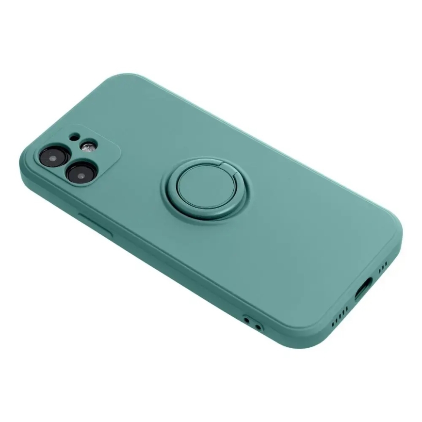 СИЛИКОНОВЫЙ КОЛЬЦЕВОЙ чехол для XIAOMI Redmi Note 15 Pro 5G зеленый – 3