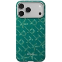 PITAKA Ultra-Slim Monogram MagSafe Case for iPhone 17 Pro Gold Green